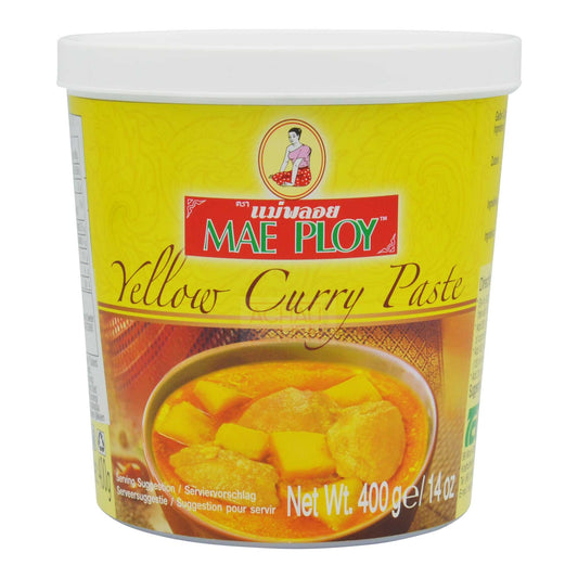 YELLOW CURRY PASTE 24 x 400g MAE PLOY
