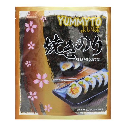 SUSHI NORI (10 SHEETS) 50 x 25g YUMMYTO