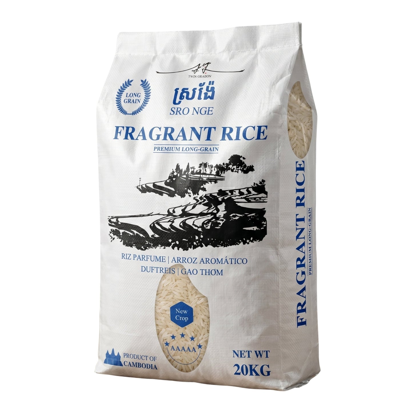 FRAGRANT RICE SRO NGE 1 x 20kg TWIN DRAGON