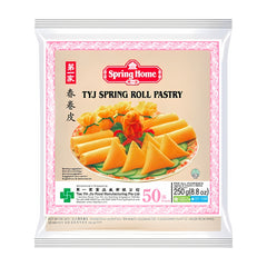 TYJ SPRING ROLL PASTRY RED (125MM X 40 SHEETS) 40 x 250g SPRING HOME