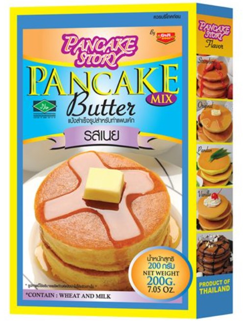 PANCAKE MIX BUTTER FLAVOR 36 x 200g GOGI