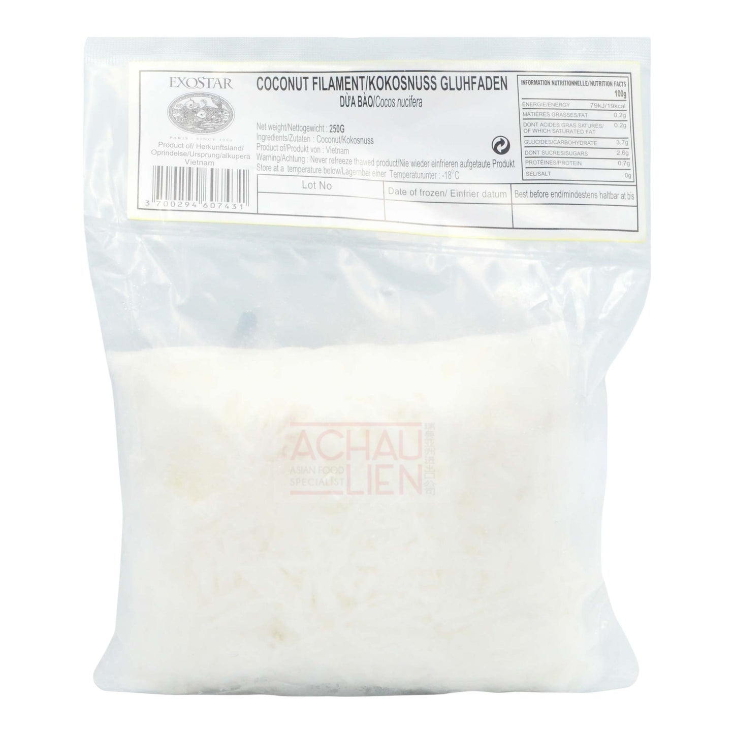 COCONUT FILAMENT 48 x 250g EXOSTAR