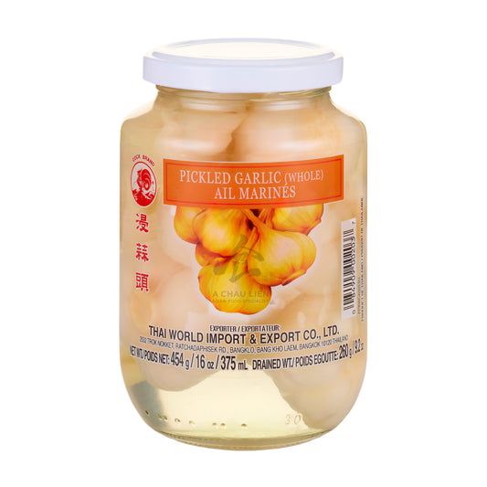PICKLED GARLIC WHOLE 24 x 454g COCK BRAND