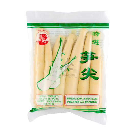 BAMBOO SHOOT TIP IN BRINE 36 x 454g COCK BRAND