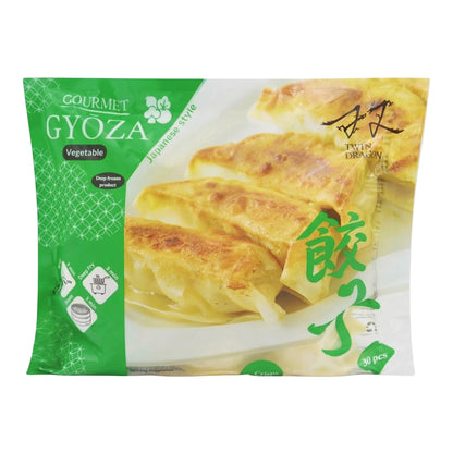 FROZEN VEGETABLE GYOZA 10 x 600g TWIN DRAGON