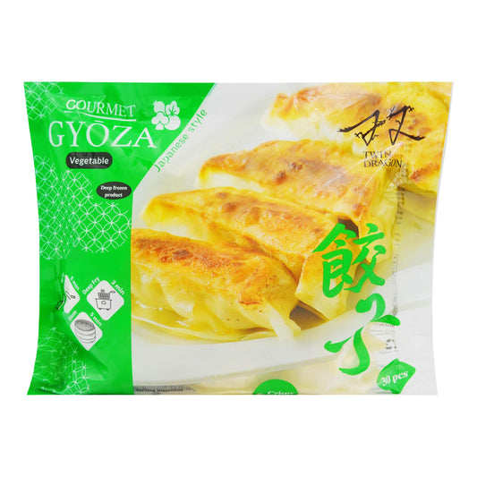 FROZEN VEGETABLE GYOZA 10 x 600g TWIN DRAGON