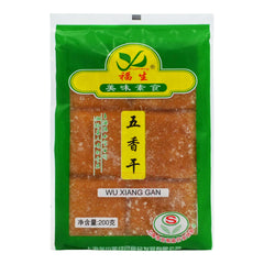 FROZEN DRIED SPICED BEAN CURD 60 x 200g ZHANGXIAOBAO