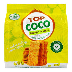 COCONUT CRACKER WITH MUNG BEANS 30 x 150g TOPCOCO