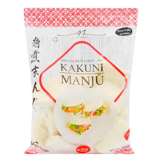 FROZEN HIRATA | GUA BAO | BAO BUNS (22 PCS X 45G) 5 x 990g TWIN DRAGON
