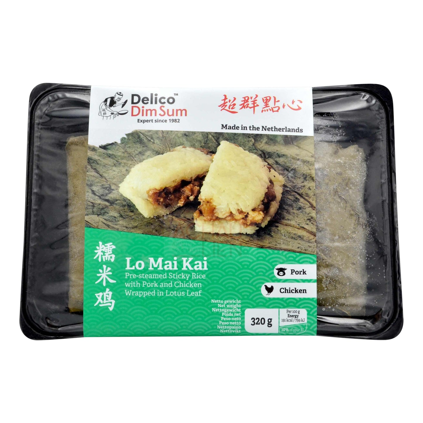 LO MAI KAI 2PCS 20 x 320g DELICO DIM SUM - DV1701