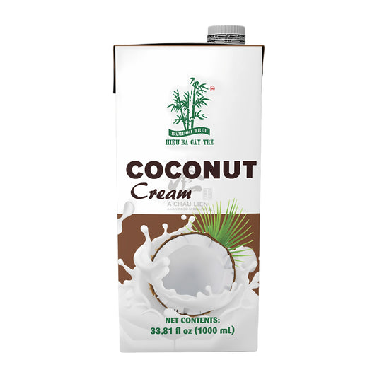 COCONUT CREAM 12 x 1L BAMBOO TREE