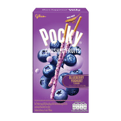 POCKY BISCUIT STICK CRUSHED BLUEBERRY YOGURT (10PCS X 38G)