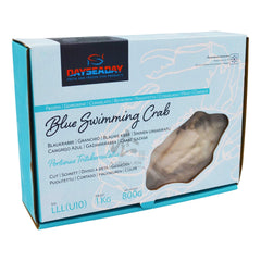 BLUE SWIMMING CRAB CUT U10 12 x 1kg DAYSEADAY