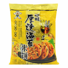 SEAWEED RICE CRACKERS 12 x 118g WANT WANT