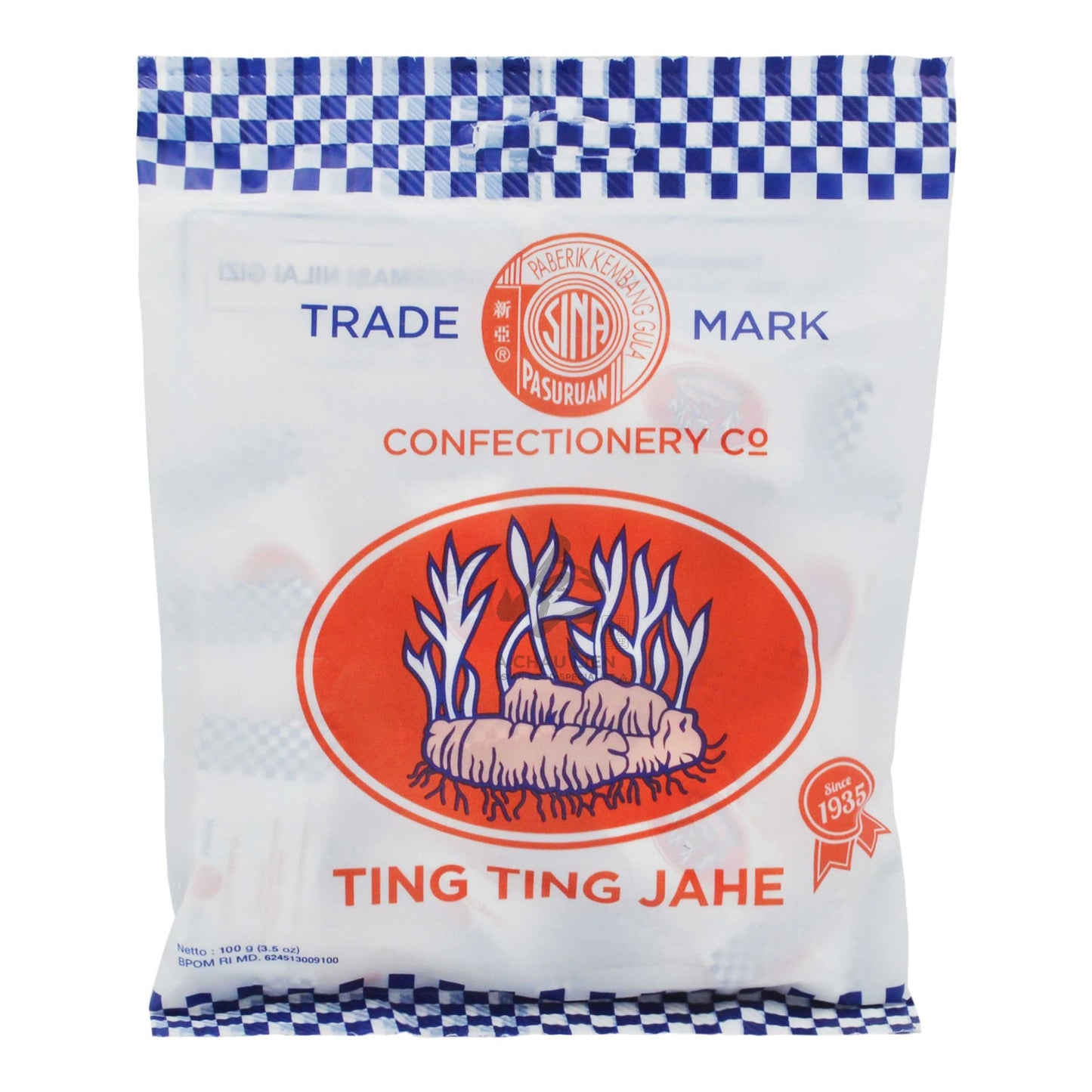 GINGER CANDY ORIGINAL 20 x 100g SINA