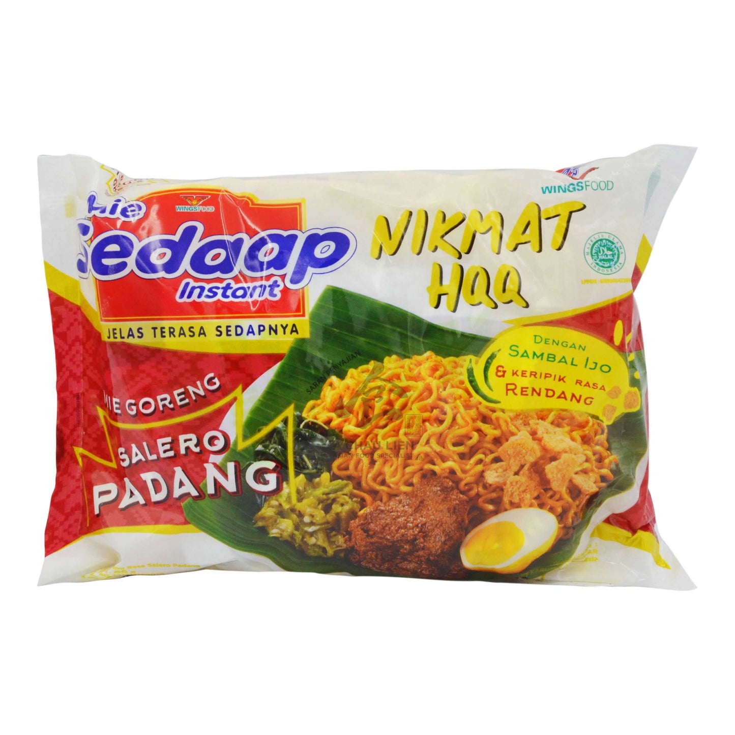 INSTANT NOODLES MIE SEDAAP MIE GORENG SALERO PADANG 40 x 86g WINGS FOOD