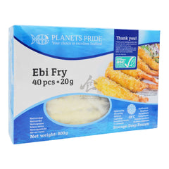 TORPEDO SHRIMPS ASC (40PCS X 20G) 12 x 800g PLANET'S PRIDE