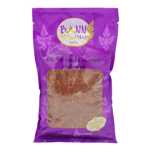 DRIED CHILI POWDER 30 x 100g BANN THAI