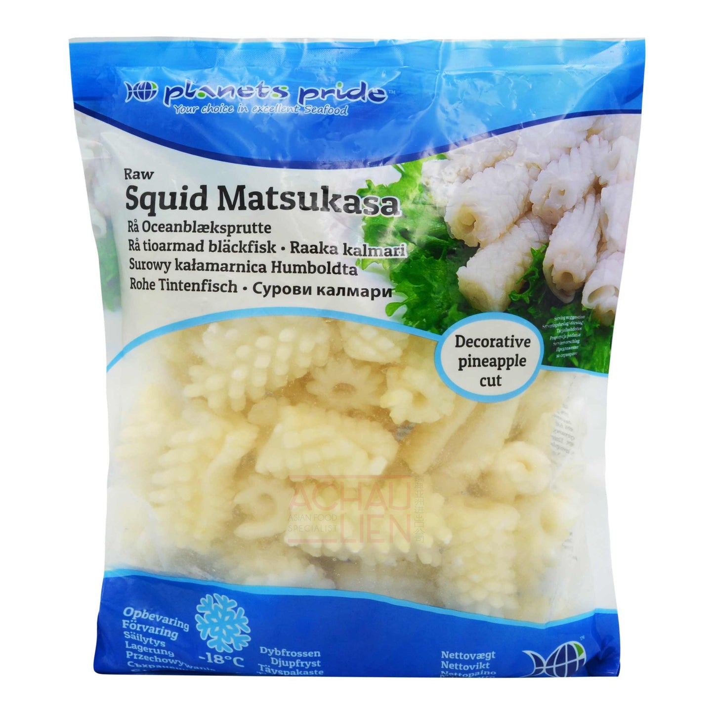 SQUID MATSUKASA 20-40 PINEAPPLE CUT 10 x 800g PLANET'S PRIDE