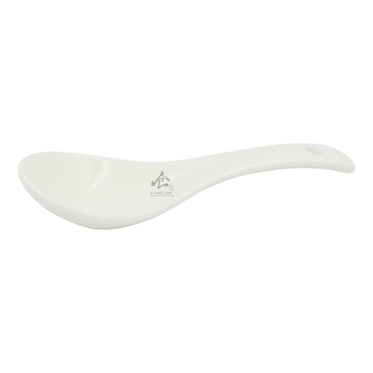 WHITE PORCELAIN SPOON