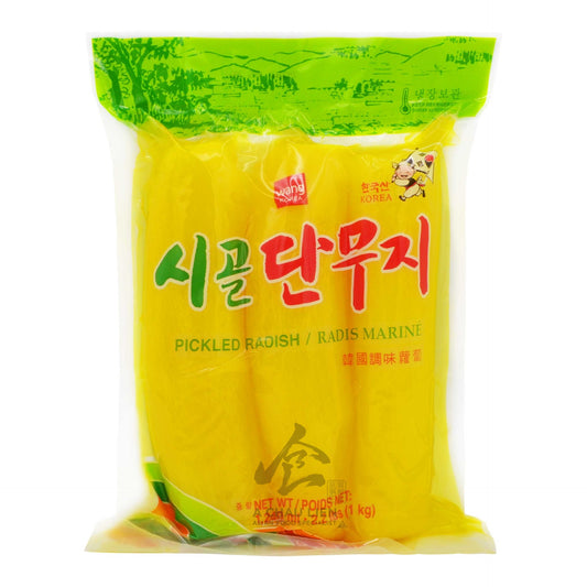 PICKLED RADISH (DANMUJI) 14 x 1kg WANG