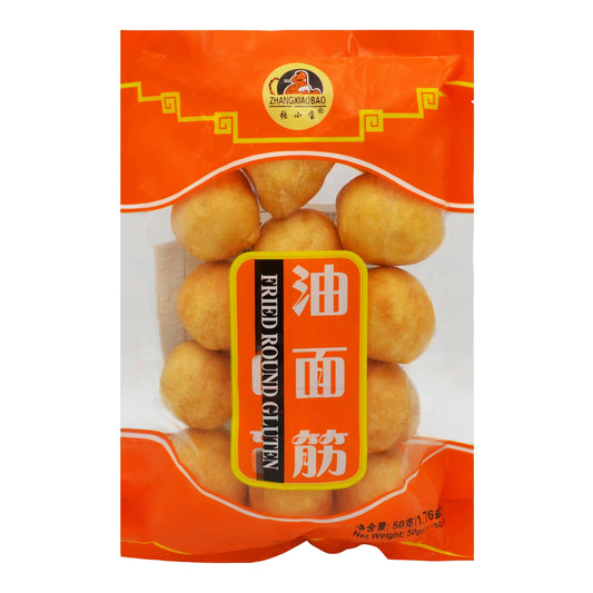 FRIED ROUND GLUTEN 50 x 50g ZHANGXIAOBAO