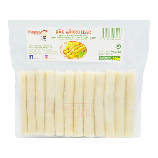 SHRIMP SPRINGROLL PASTRY 30 x 300g HAPPY BOY