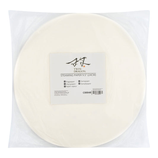 STEAMING PAPER 9.5'' (24CM) 4 x 400pcs TWIN DRAGON
