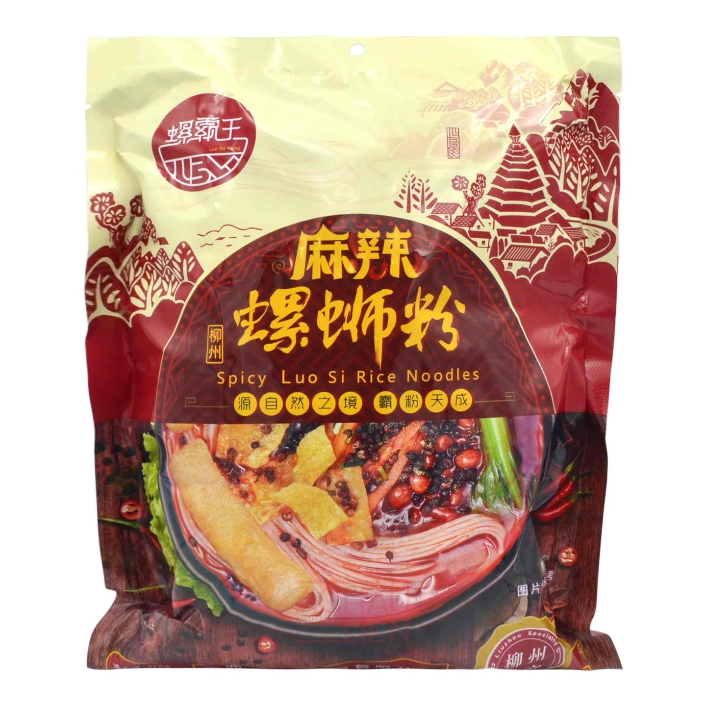 SPICY LUO SI RICE NOODLES 24 x 315g LUO BA WANG