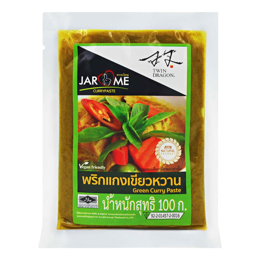 GREEN CURRY PASTE (100G x 12PCS) 8 x 1.2kg JAROME x TWIN DRAGON