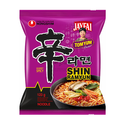 SHIN RAMYUN TOM YUM JAYFAI NOODLES 20 x 123g NONGSHIM