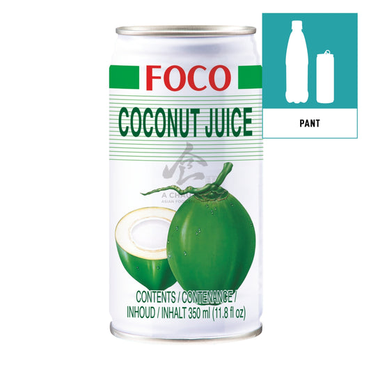 COCONUT JUICE 24 x 350ml FOCO W/〈PANT〉