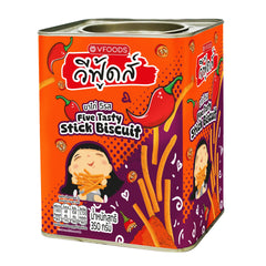FIVE TASTY STICKS BISCUITS 12 x 350g V-FOODS