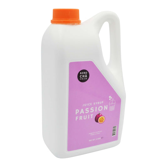 PASSION FRUIT JUICE SYRUP 6 x 2.5kg BOBO CHA