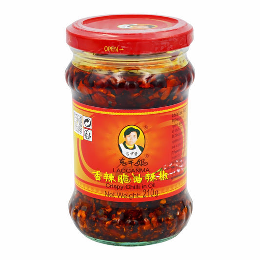 CRISPY CHILI IN OIL (EU) 24 x 210g LAOGANMA