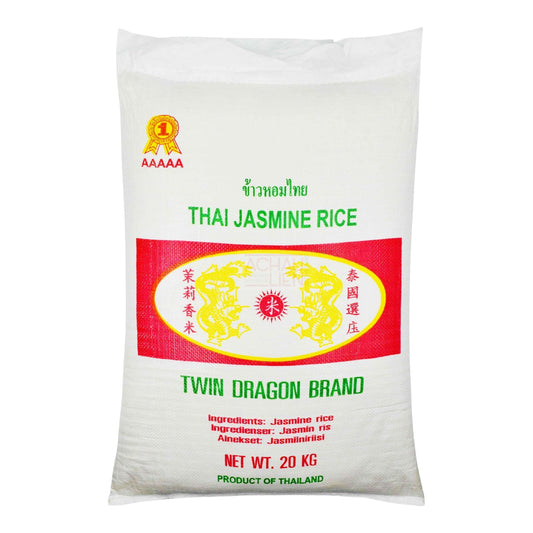 JASMINE RICE 5A SUPERB 1 x 20kg TWIN DRAGON