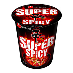 SHIN RED SUPER SPICY CUP NOODLES 12 x 68g NONGSHIM