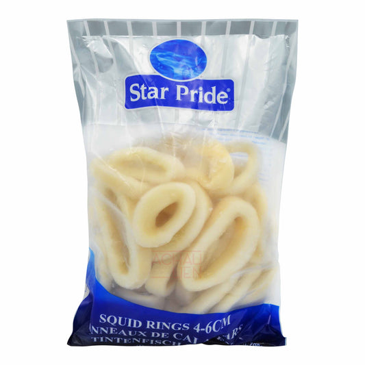 SQUID RINGS 4-6CM (30% GLAZE) 10 x 700g STAR PRIDE