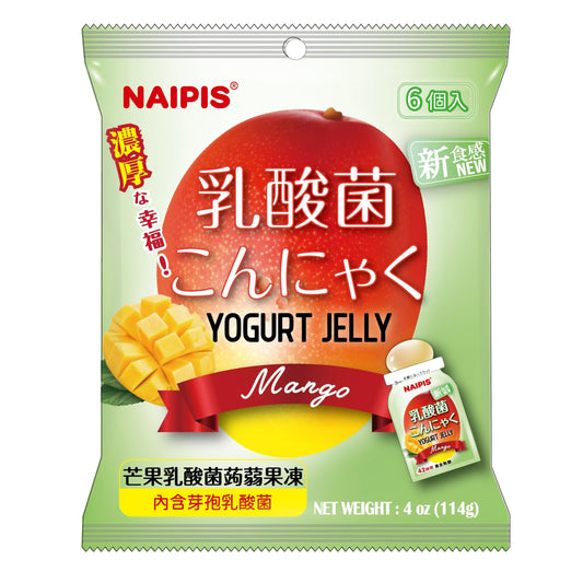 MANGO YOGURT JELLY 24 x 114g NAIPIS