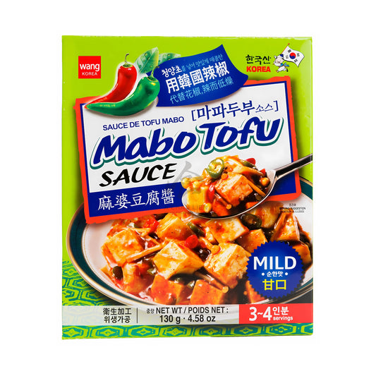 MABO TOFU SAUCE MILD 24 x 130g WANG