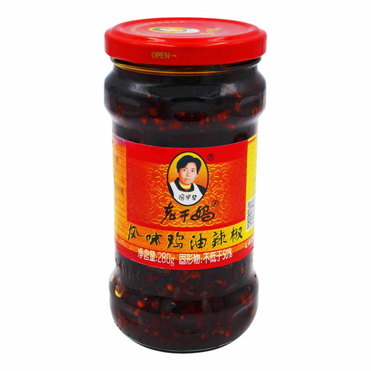 CHICKEN CHILLI OIL 24 x 280g LAOGANMA