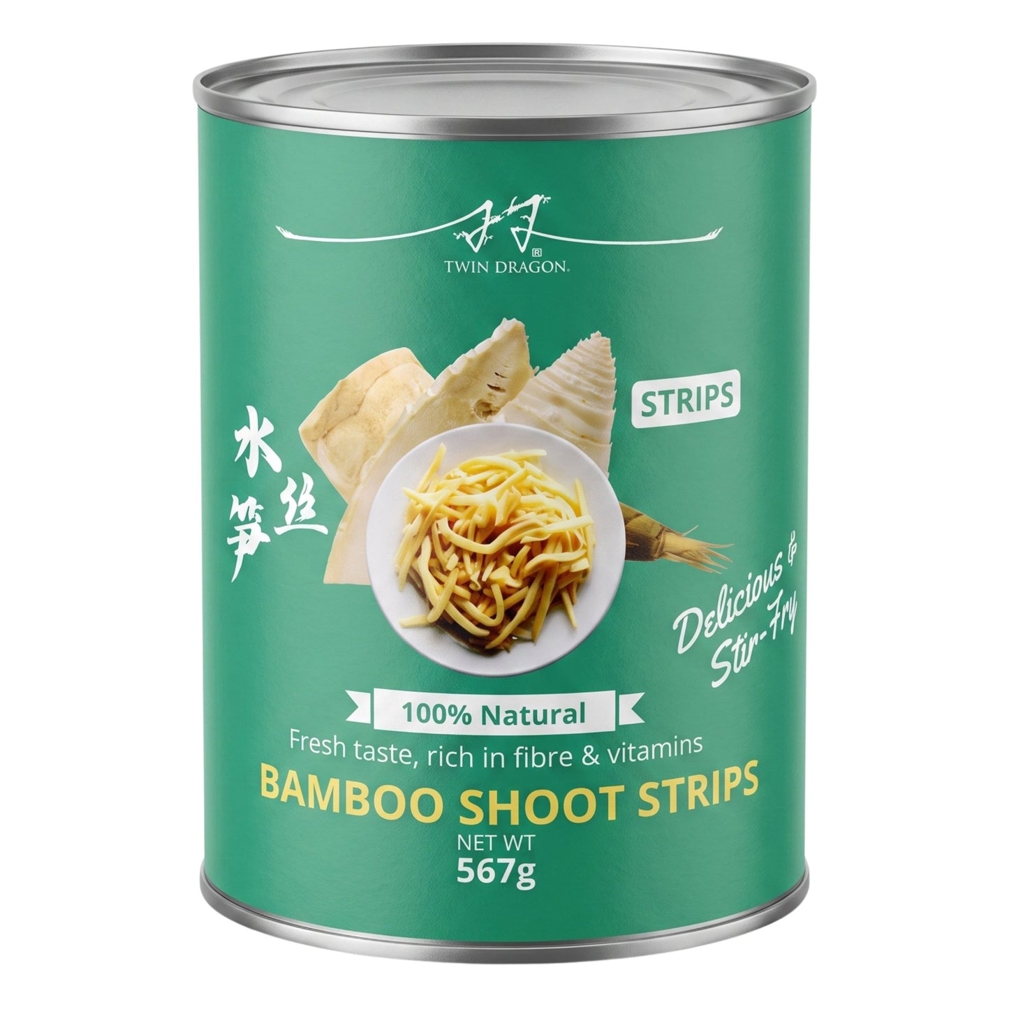 BAMBOO SHOOT STRIPS 24 x 567g TWIN DRAGON