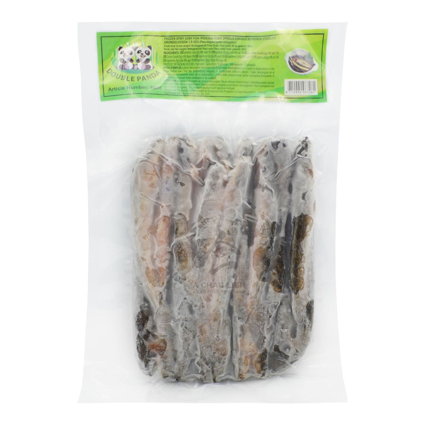FROZEN SPINY GOBY FISH 24 x 500g DOUBLE PANDA
