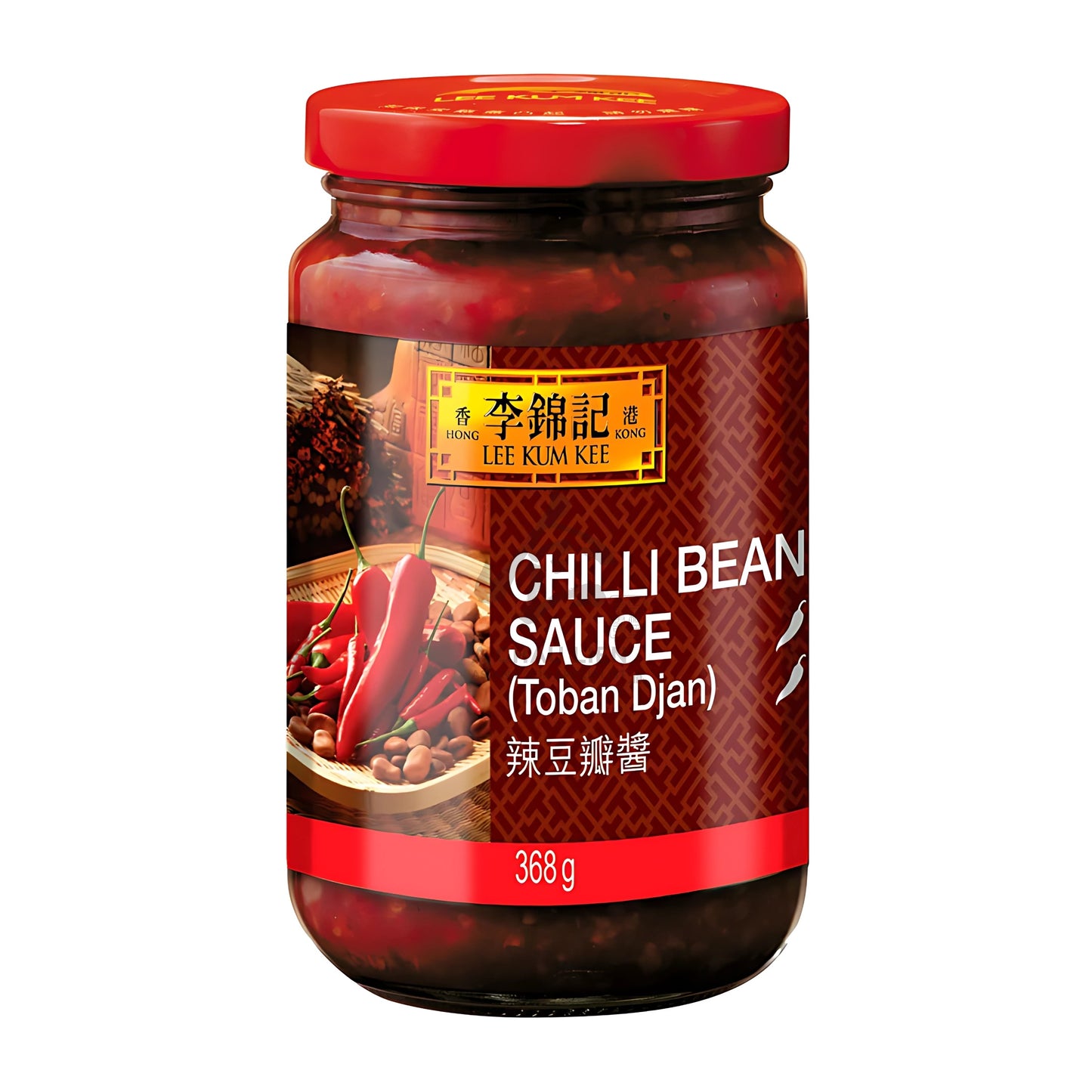 CHILLI BEAN SAUCE (TOBAN DJAN) 12 x 368g LEE KUM KEE