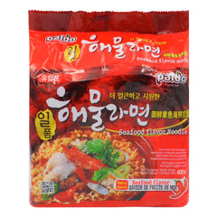 SEAFOOD FLAVOR NOODLE (5PCS X 120G) 4 x 600g PALDO