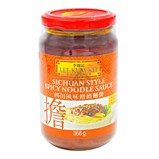 SICHUAN STYLE SPICY NOODLE SAUCE 12 x 368g LEE KUM KEE