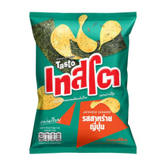POTATO CHIPS NORI SEAWEED 24 x 69g TASTO