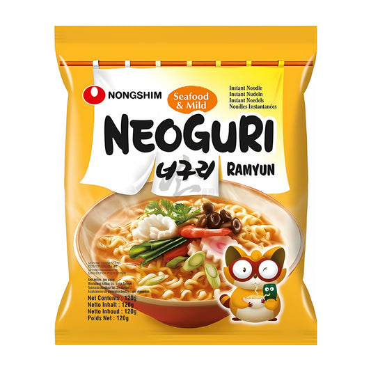 NEOGURI SEAFOOD MILD NOODLES 20 x 120g NONGSHIM