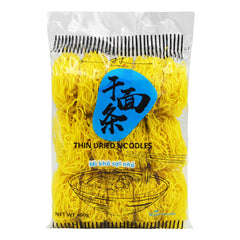 THIN DRIED NOODLES 30 x 400g TWIN DRAGON