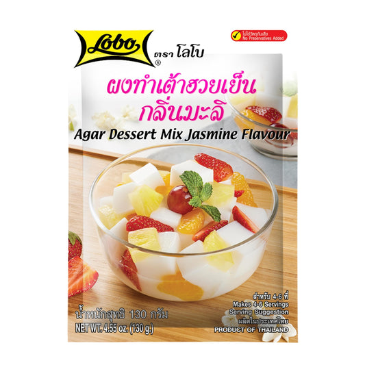 AGAR DESSERT MIX JASMIN FLAVOR 24 x 130g LOBO